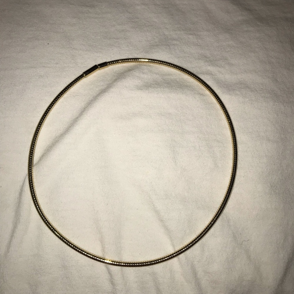 gold choker